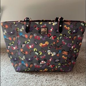 Disney Dooney and Burke Villain Ear Hat Tote Bag